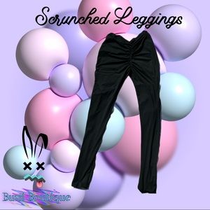 ❌SOLD ON VIINTED❌Black Scrunched Leggings